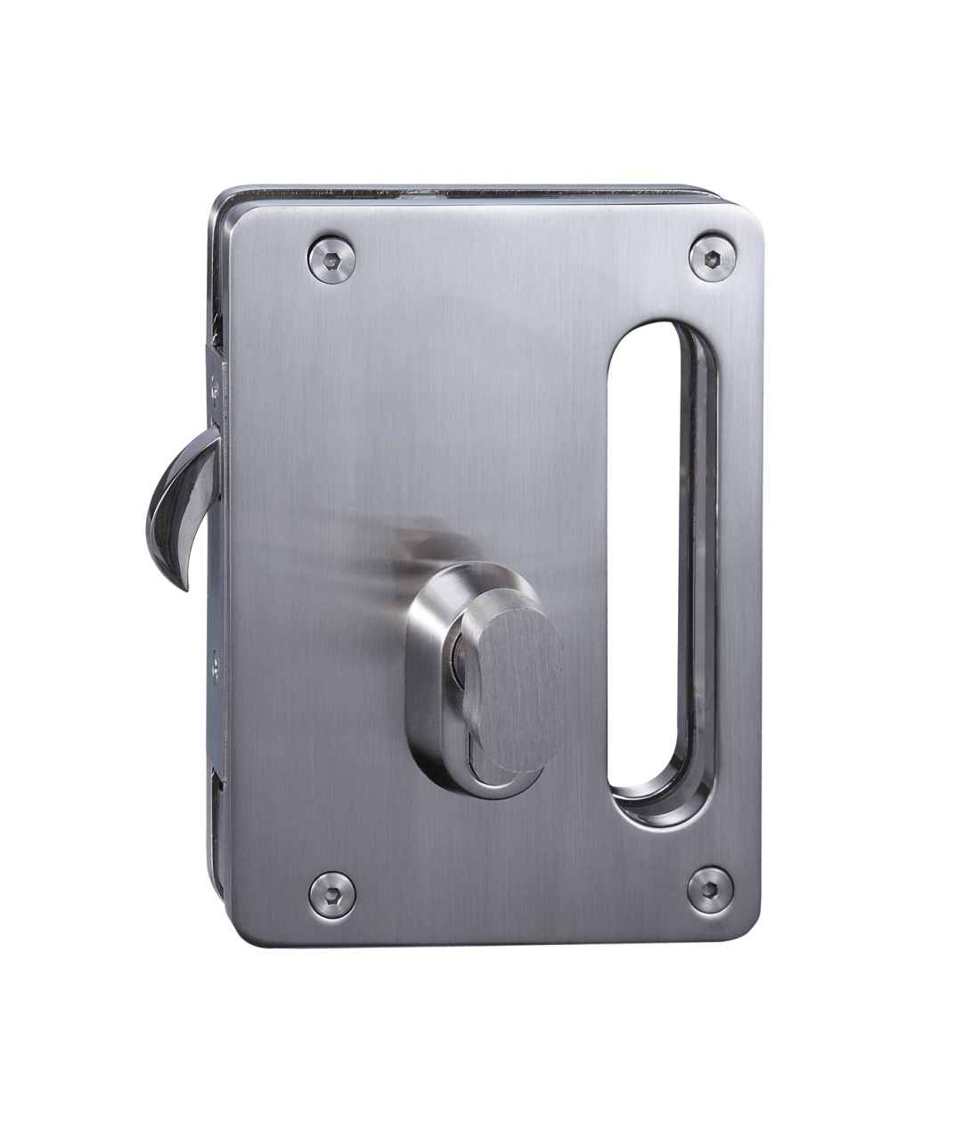 High Quality Ju W515 High Quality Glass Door Lock Aluminum