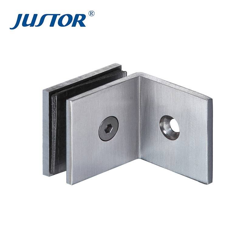 Kaida glass hardware JU-W108 Brass door glass to wall door hinge Bathroom Glass Door Hinges image15