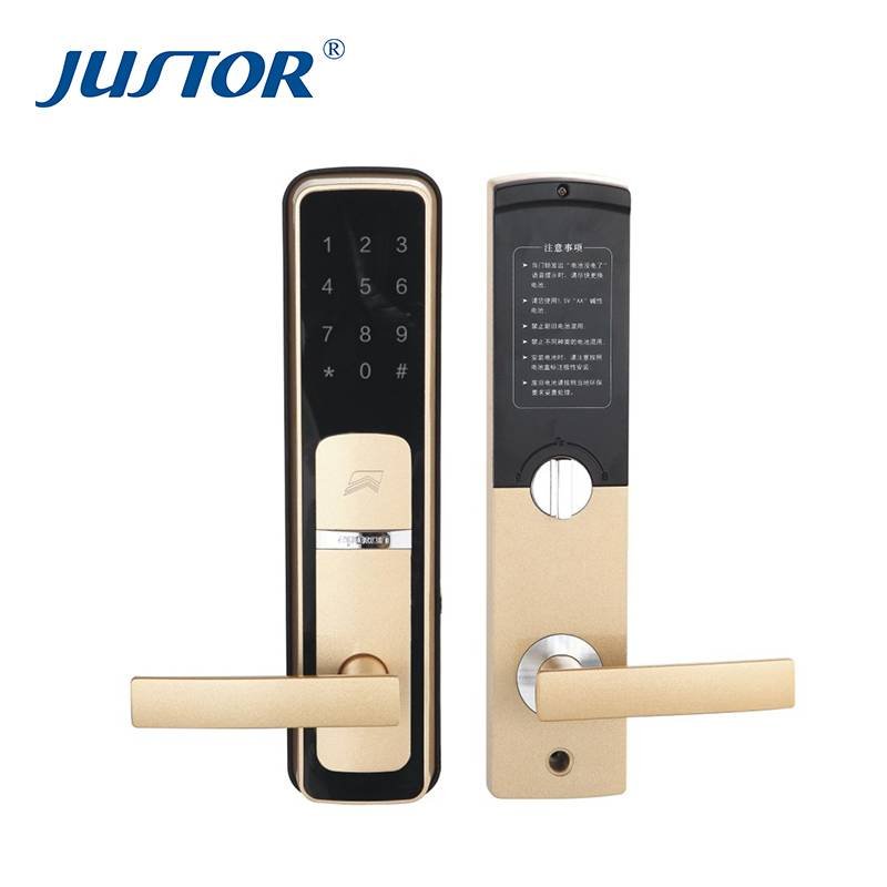 Kaida glass hardware Smart wooden door lock EZ0513C Intelligent Lock image1