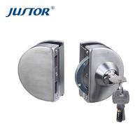 JU-W508 Double side door control high quality sliding glass door lock for glass door