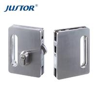 JU-W516 Double side door control high quality sliding glass door lock for glass door