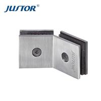 JU-W106 brass door fixed clamp door glass clamp