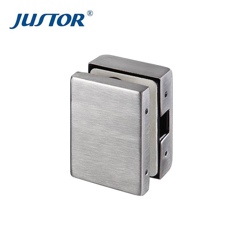 JU-530B Glass fitting accessories zinc alloy patch fitting for 10-12mm toughened glass