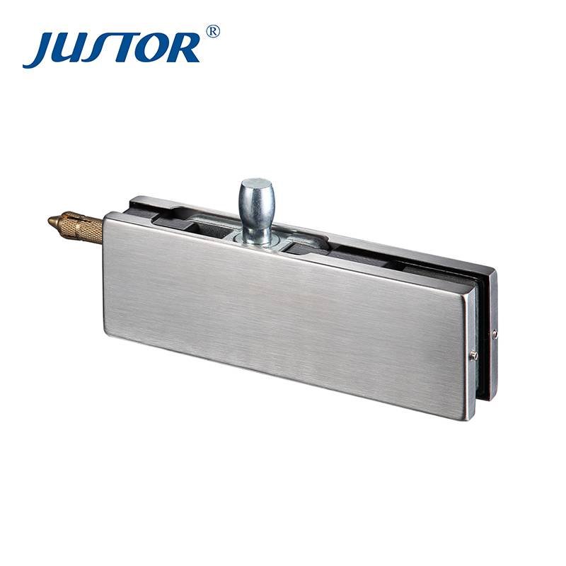 JU-410 SS304 over panel connector with glass door clamp patch fitting