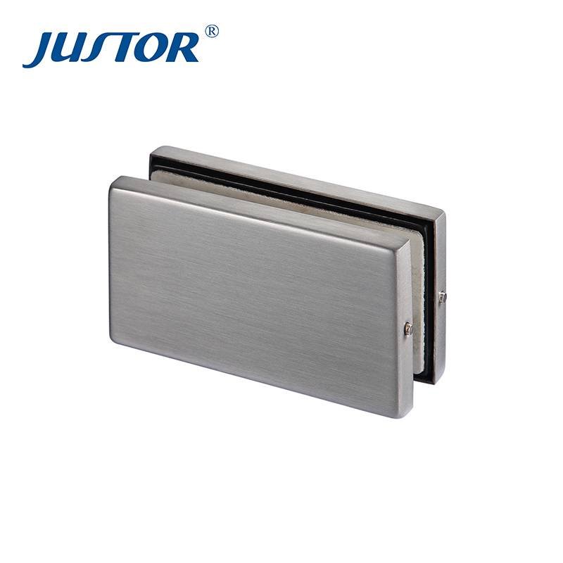 JU-220 good price stainless steel durable glass swing patch fitting
