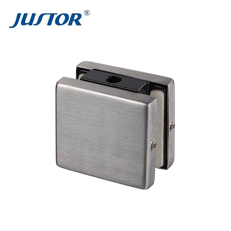 JU-212 304SS cover aluminum alloy body upper patch fitting for 8-12mm tempered glass