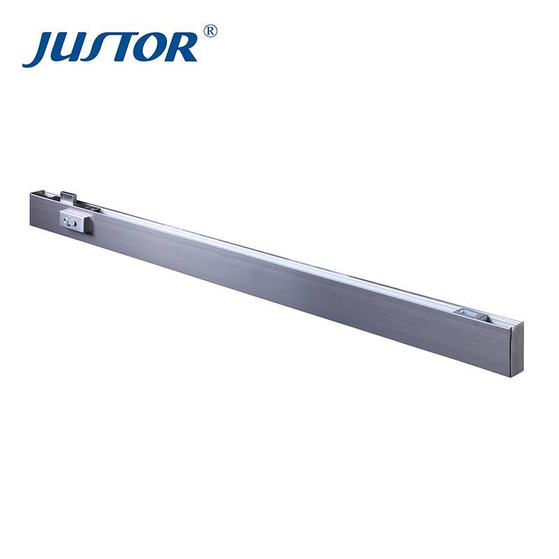 JU-10 Long door clip glass clamps zamak patch fitting