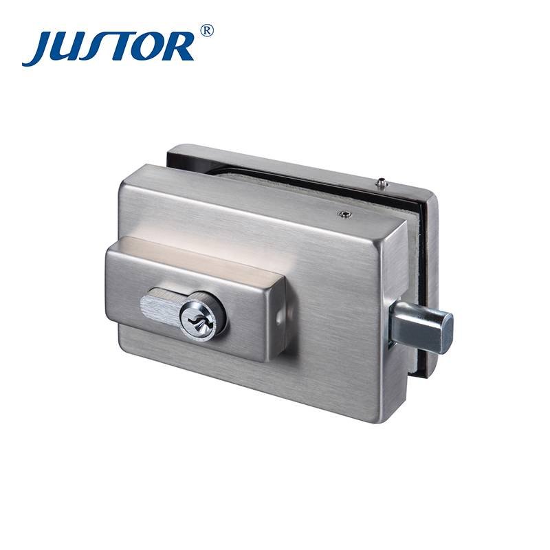 JS-530 glass to glass floor patch fitting lock and glass door lock clamp