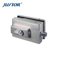 JS-530 glass to glass floor patch fitting lock and glass door lock clamp